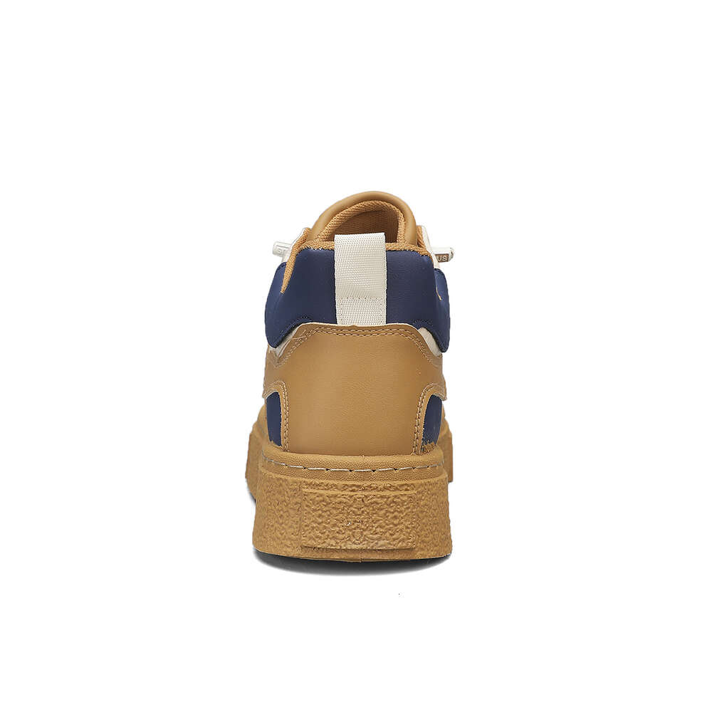 2024 New casual Fashion walking style shoes Leather men's sneakers