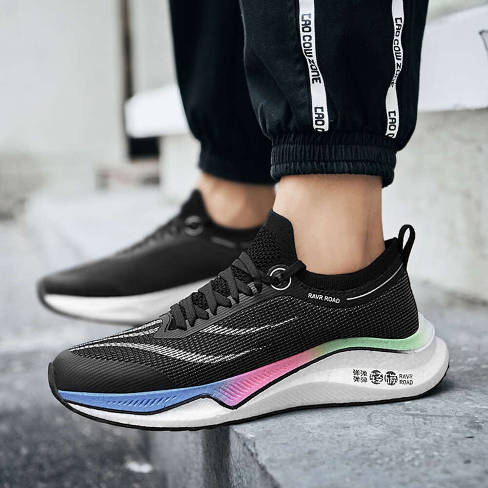 New Breathable Comfortable Outdoor Non slip Light Fashion Sneakers Sports Customized Men's Casual Running Shoes