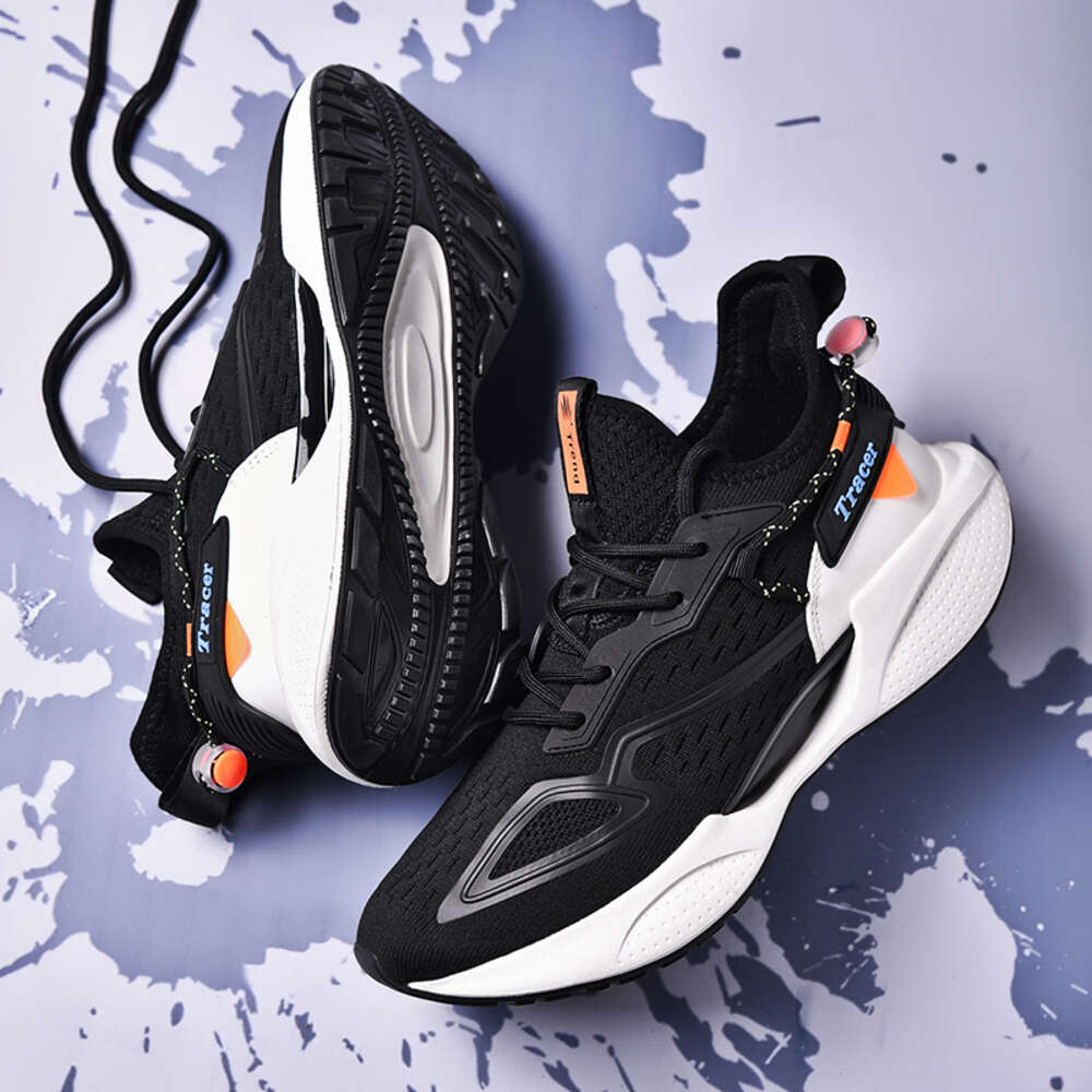 2024 Outdoor Fashion Sneakers Breathable Comfortable Synthetic Sports Lightweight Men Casual Running Shoes