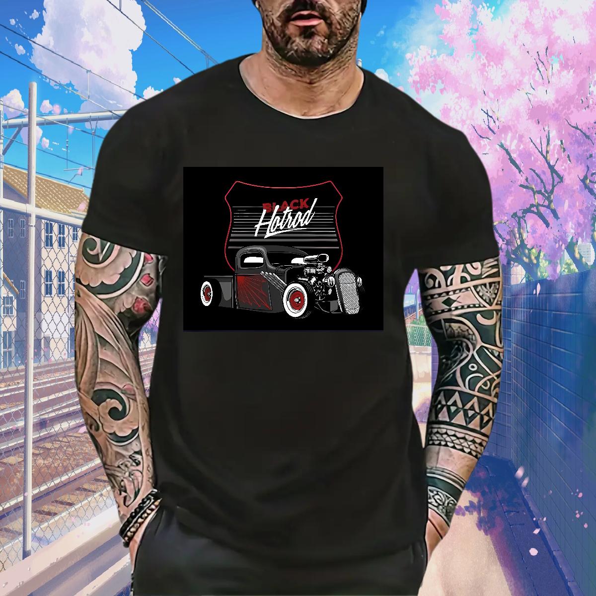 2024 Designer T-Shirts Plus Size Cartoon Daily Wear Mens Tshirts Breathable Crew Neck Cotton Classic