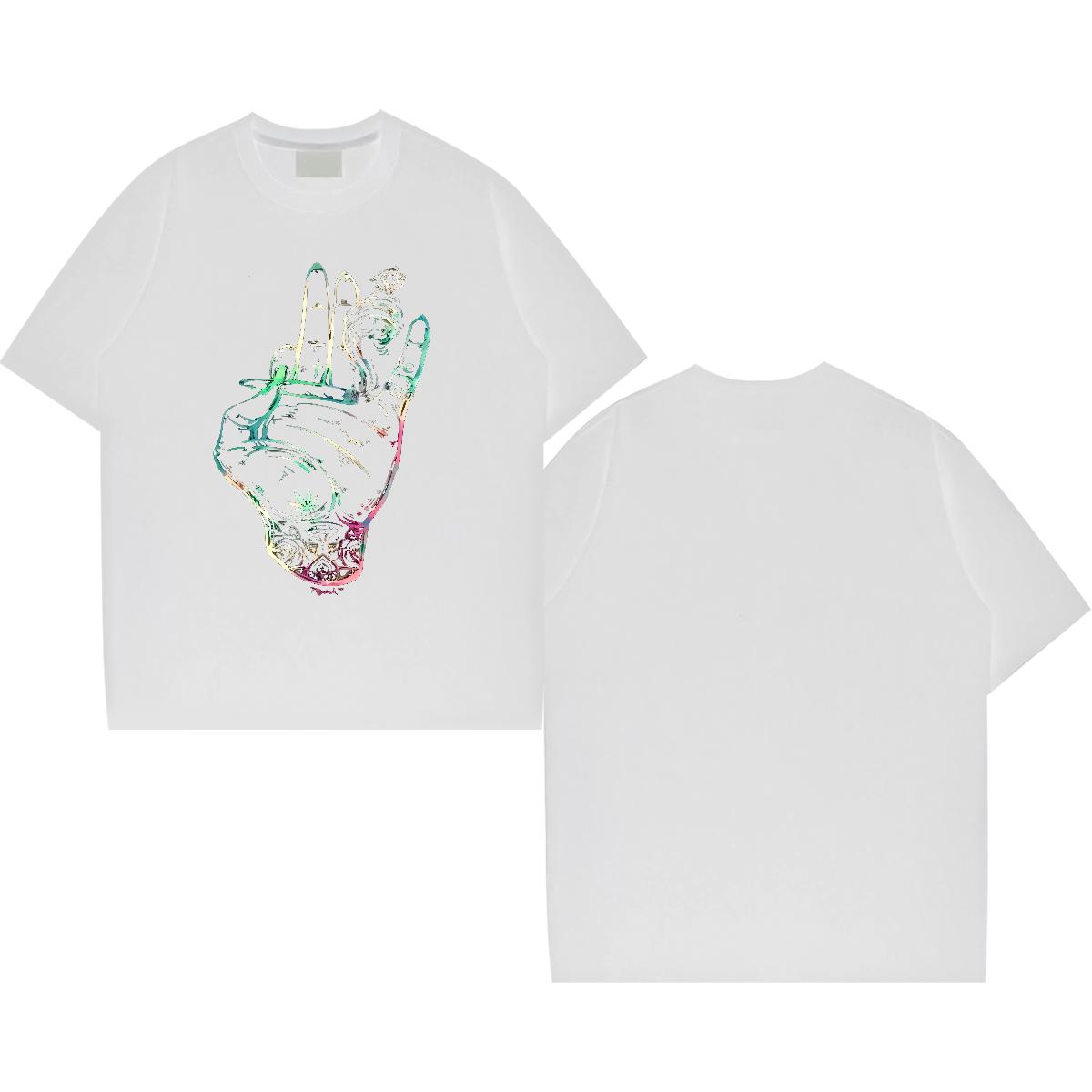 Fashion New T Shirts Men Cartoon Printing S-3XL Hip Hop Men Tops Tees Cotton O Neck Short Sleeves Designer