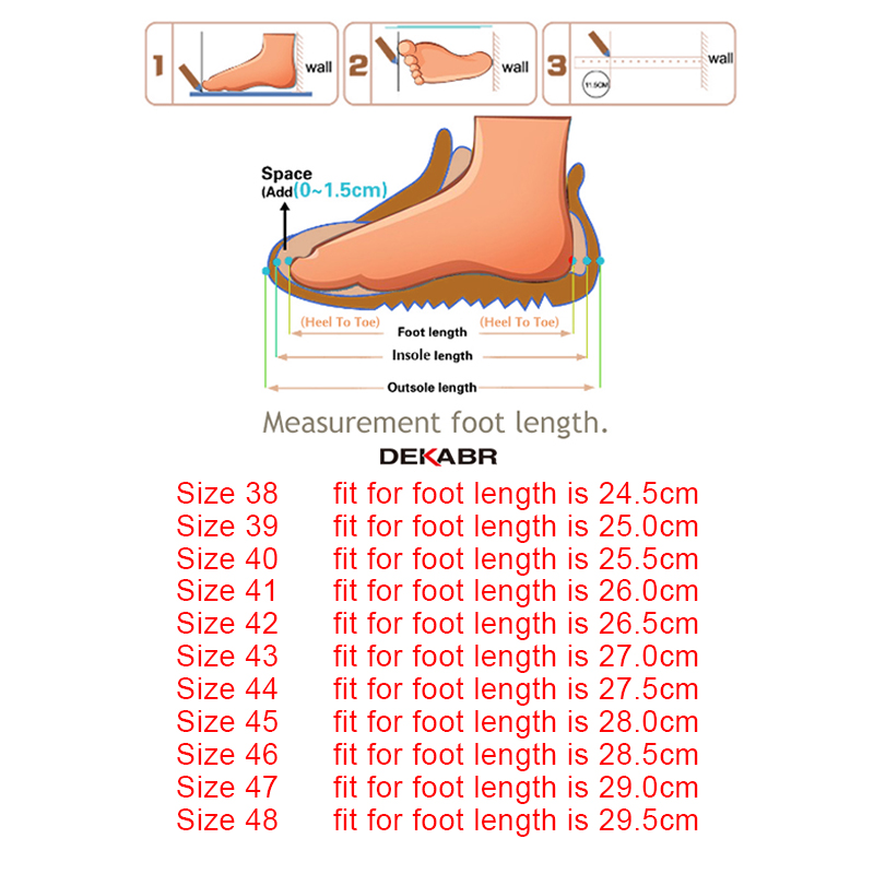 DEKABR Fashion Men Shoes Breathable Summer Mesh Handmade Luxury Casual Shoes Men Plus Size 38-48