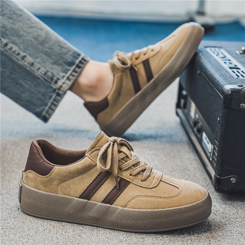 Men's Casual Sneakers Platform Sports Shoes Simple Design Skateboard Flats Sneakers Outdoor Tennis Running Shoes For Male 39-44