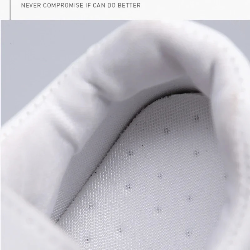 Breathable Lace-Up Women's Casual Sneakers - White Embroidered ral 2024 4