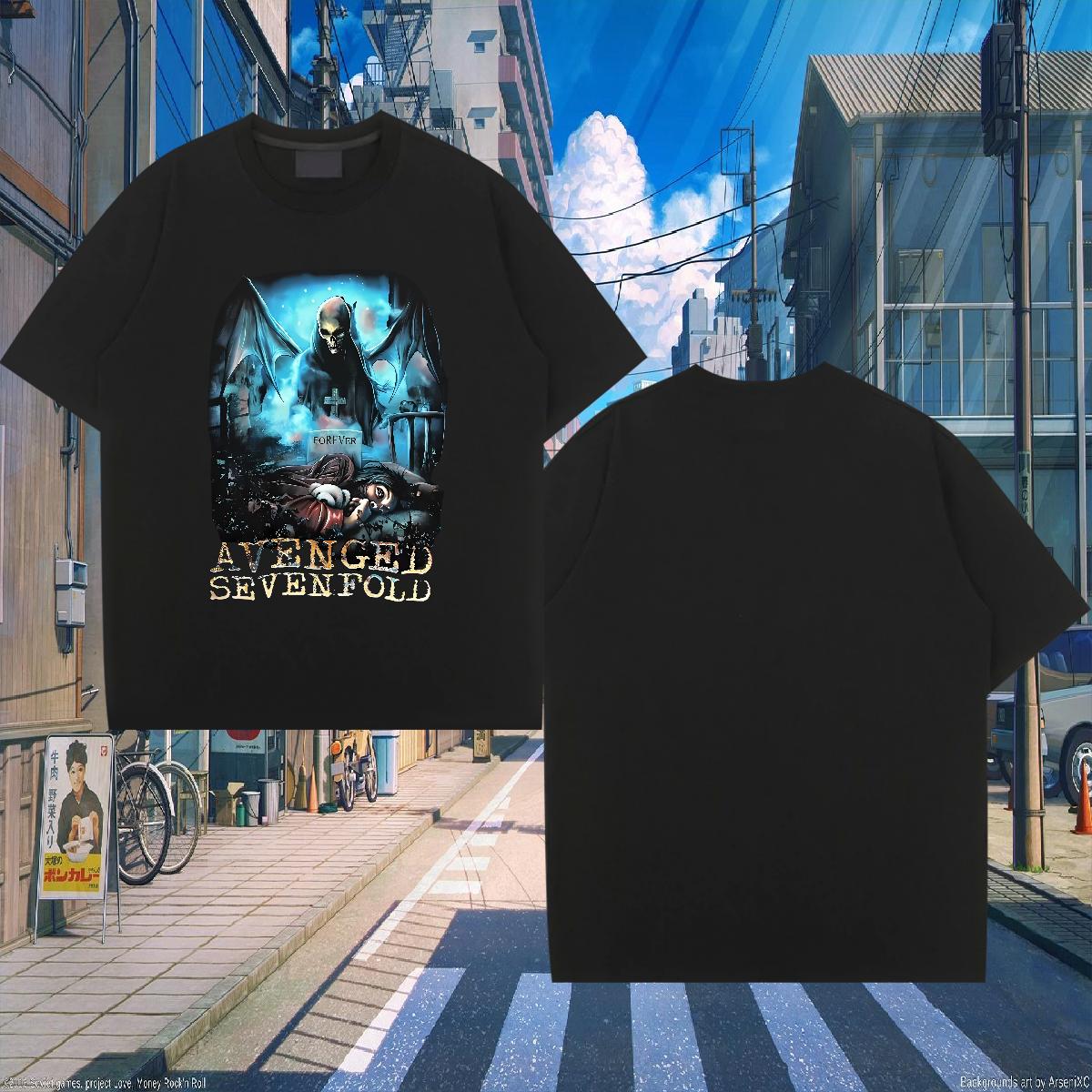 Soft Men T Shirts Hip Hop Cotton Breathable Men Clothes T-Shirt DIY Anime Print Tops Tees