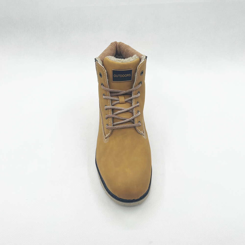 Custom Men's hiking Waterproof non-slip outdoor walking men's shoes Fashion high-top boots for men Winter