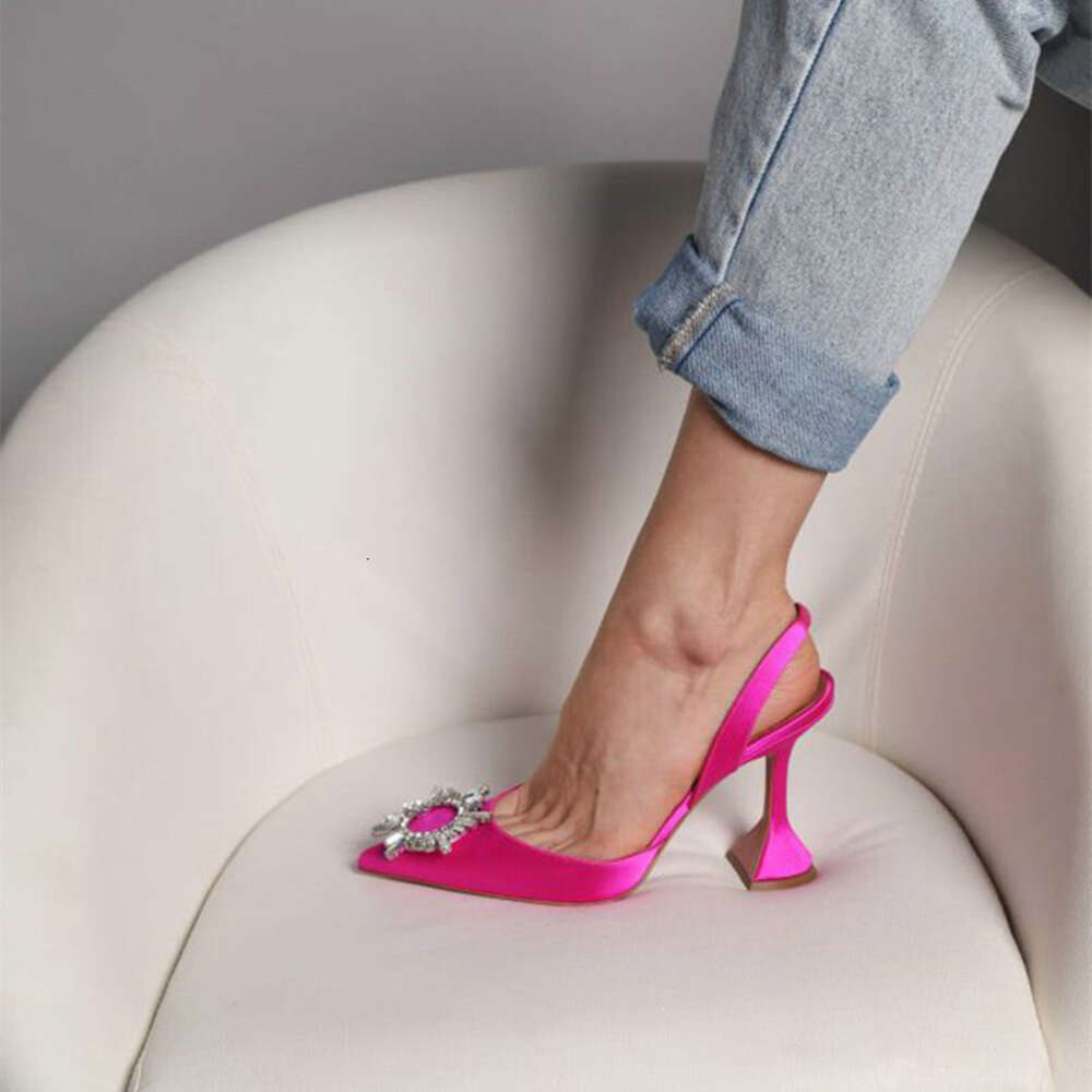 Big Suower Party Sandals Woman Summer 2024 High Heels Women Pumps Pointed Designer Shoes Sexy Stiletto Wedding Shoe
