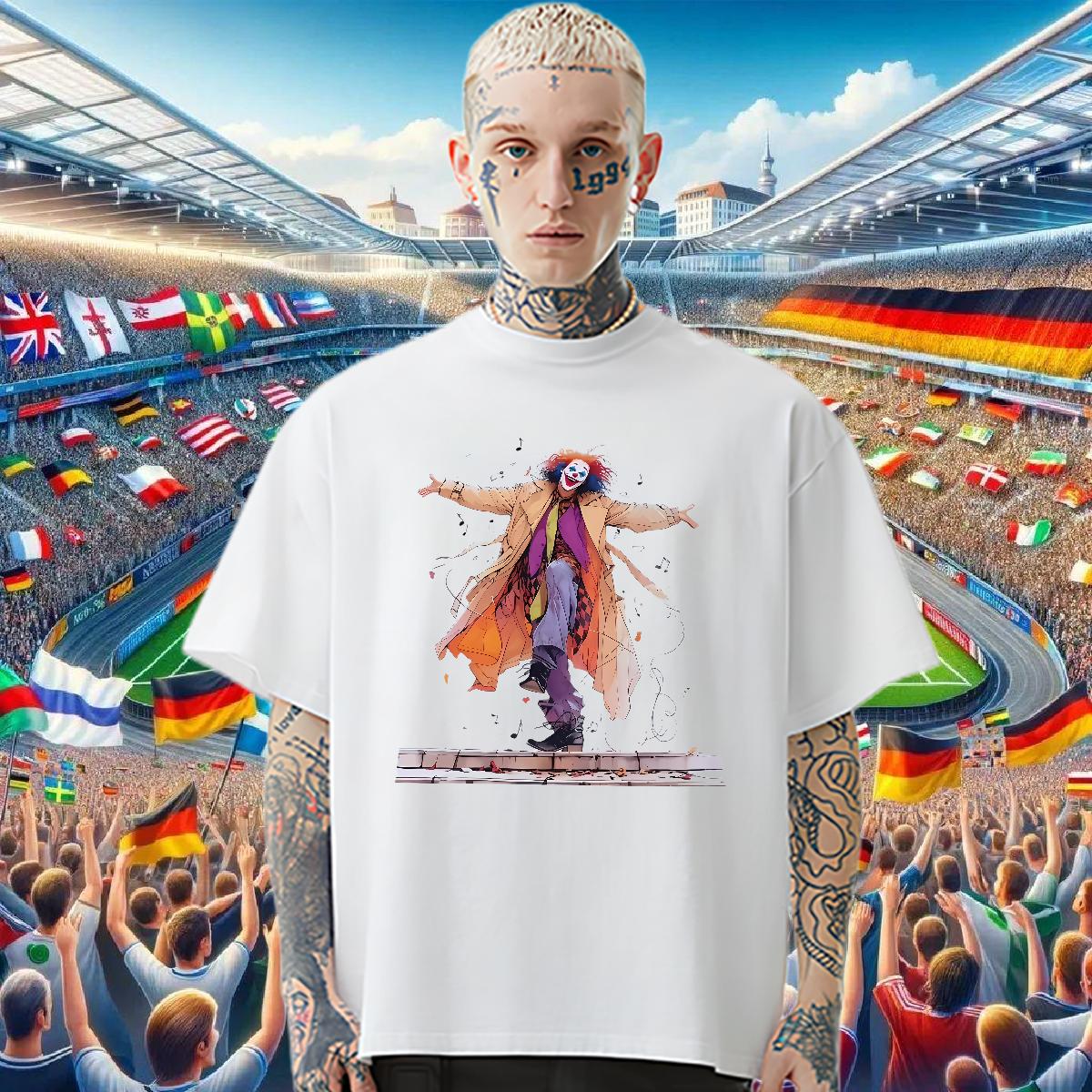 Classic Men Clothes T-Shirt Round Neck Short Sleeve Casual Beach Mens T Shirts White Plus Size New Clothings