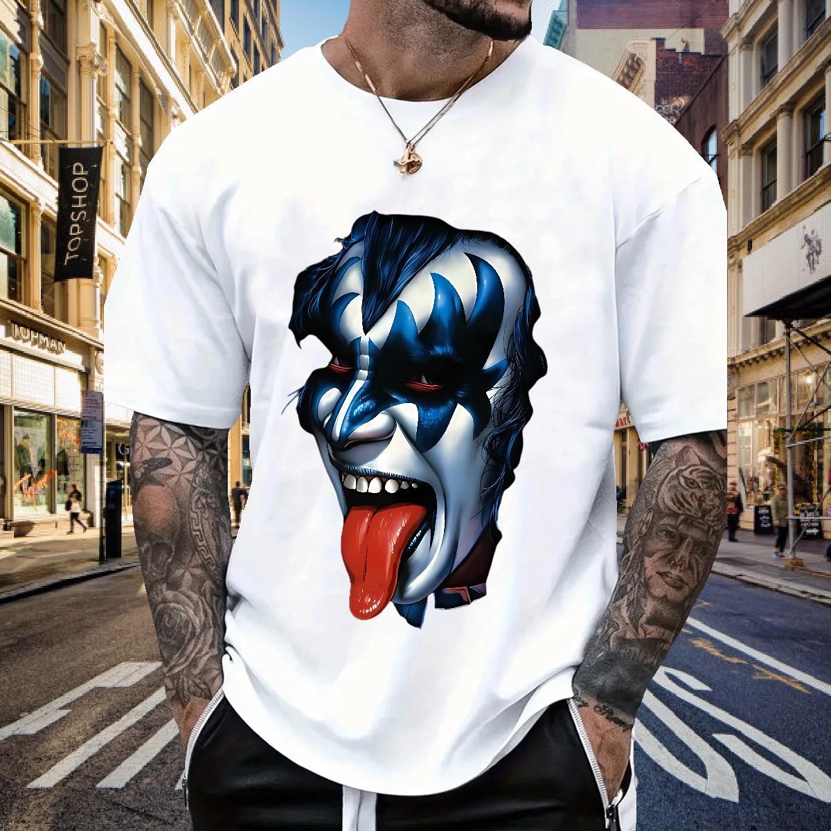 Brand T Shirts Men Outdoor Cotton O Neck Short Sleeves Couples T Shirts Fashion Casual Anime Print Tops Shirt
