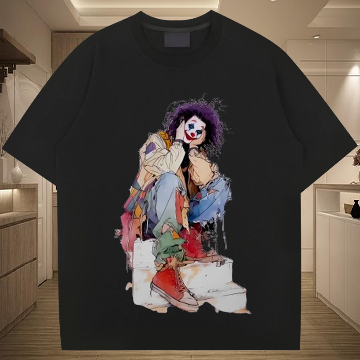 Cool T-Shirts Street wear Hip Hop Cotton Breathable Men Tops Tees Designer Fashion Black White Tshirts