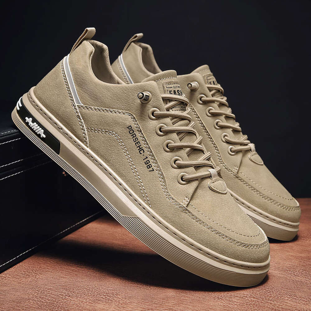 Men's 2024 White Trendy All-Match Low Top Sneakers Non-Slip Lightweight Breathable Athletic Gym Tennis Walking Shoes