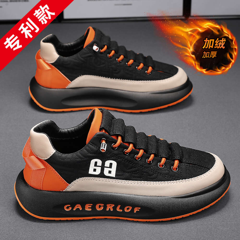 203 Special price store autumn and winter low cut leather men's cotton shoes
