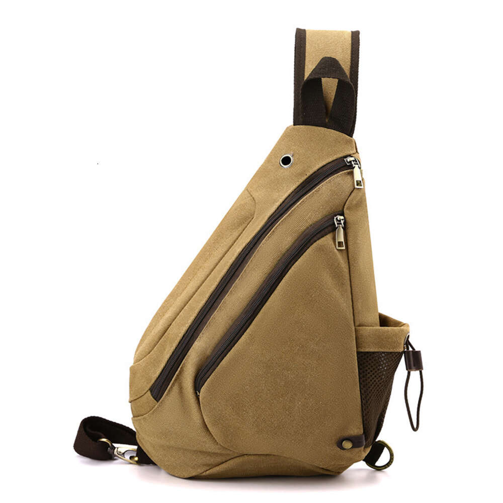 style Functional crossbody for men's fashion label single shoulder bag, multifunctional cycling backpack, large capacity canvas bag H6.13#35 ddmy