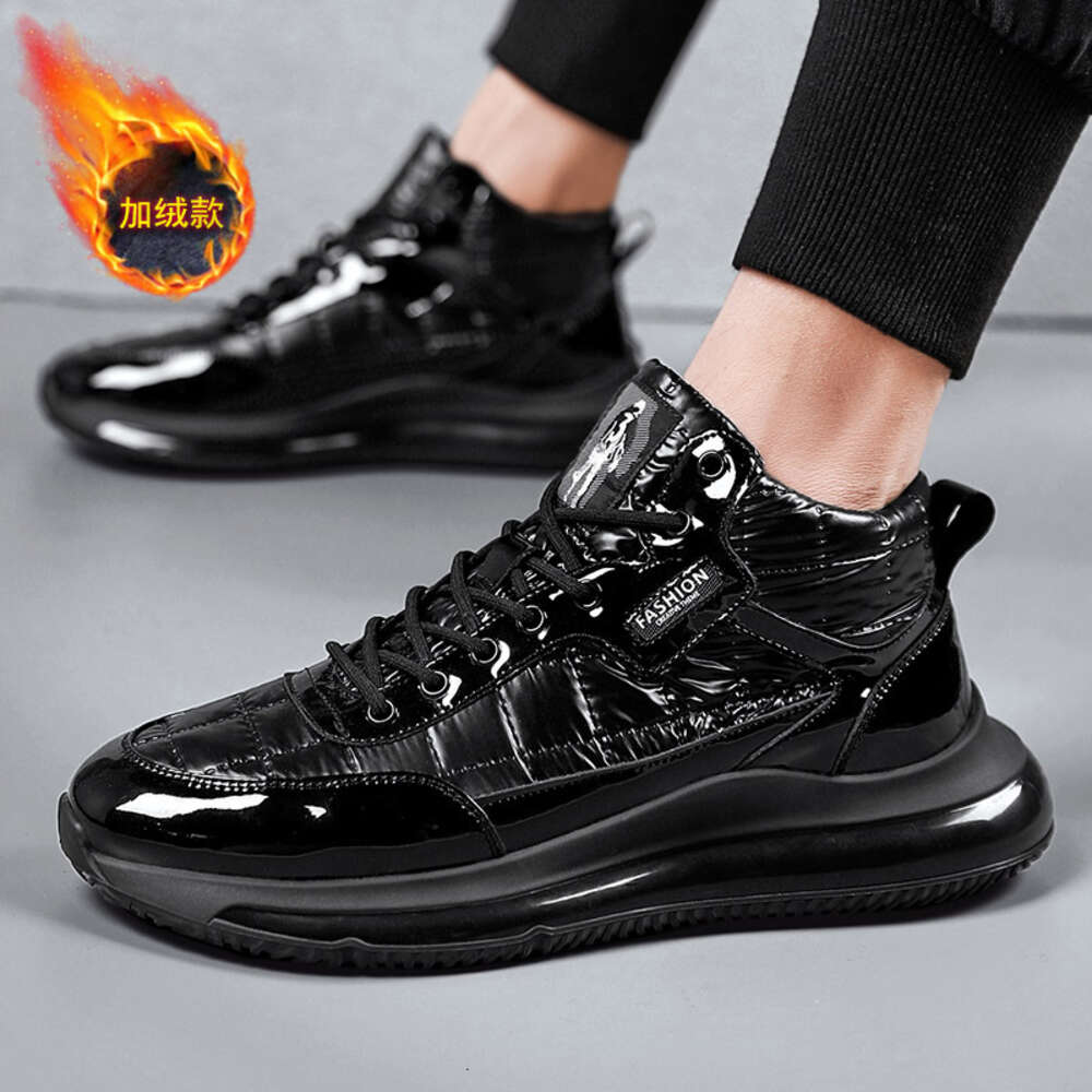 232 Special Offer Shop Autumn and Winter Leisure Sports Mid Top Men's Cotton Shoes