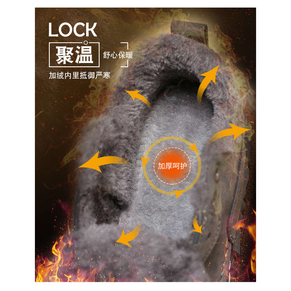 201 Winter leather men's cotton shoes, and boots at a discount store