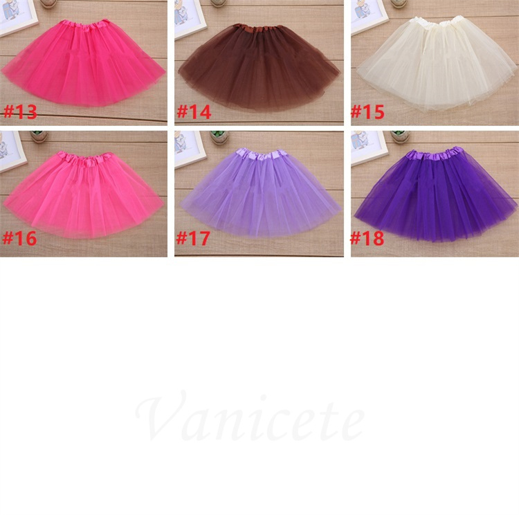 Home 18colors Top Quality candy color kids tutus skirt dance dresses soft tutu dress ballet skirt pettiskirt clothes LT1030