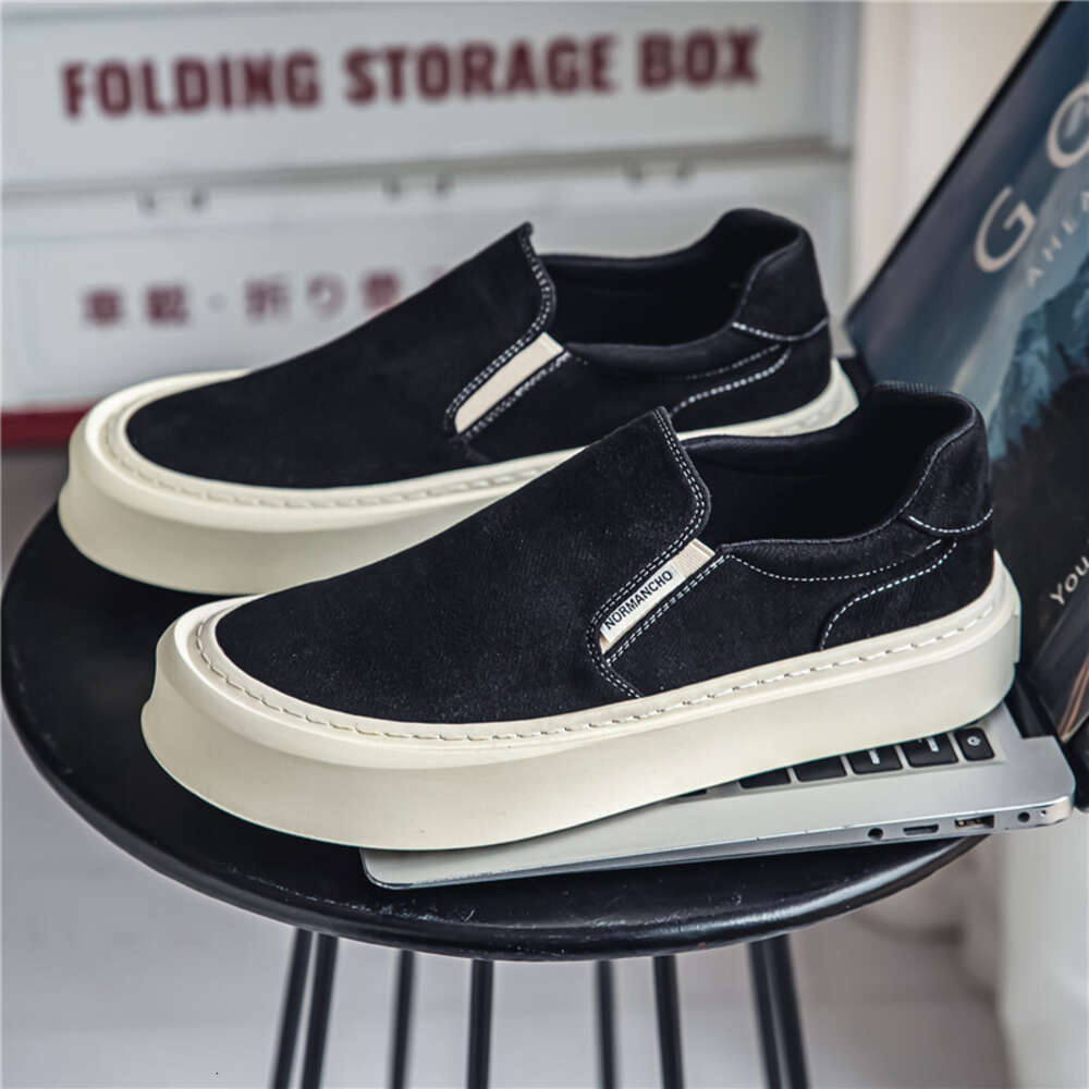 0034 Four Seasons Leisure Cloth Top Men's Shoes in One Step at the Special Offer Store