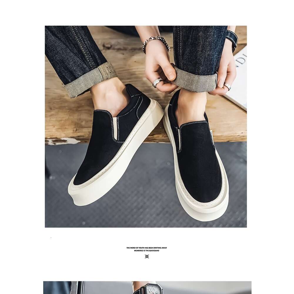 0034 Four Seasons Leisure Cloth Top Men's Shoes in One Step at the Special Offer Store