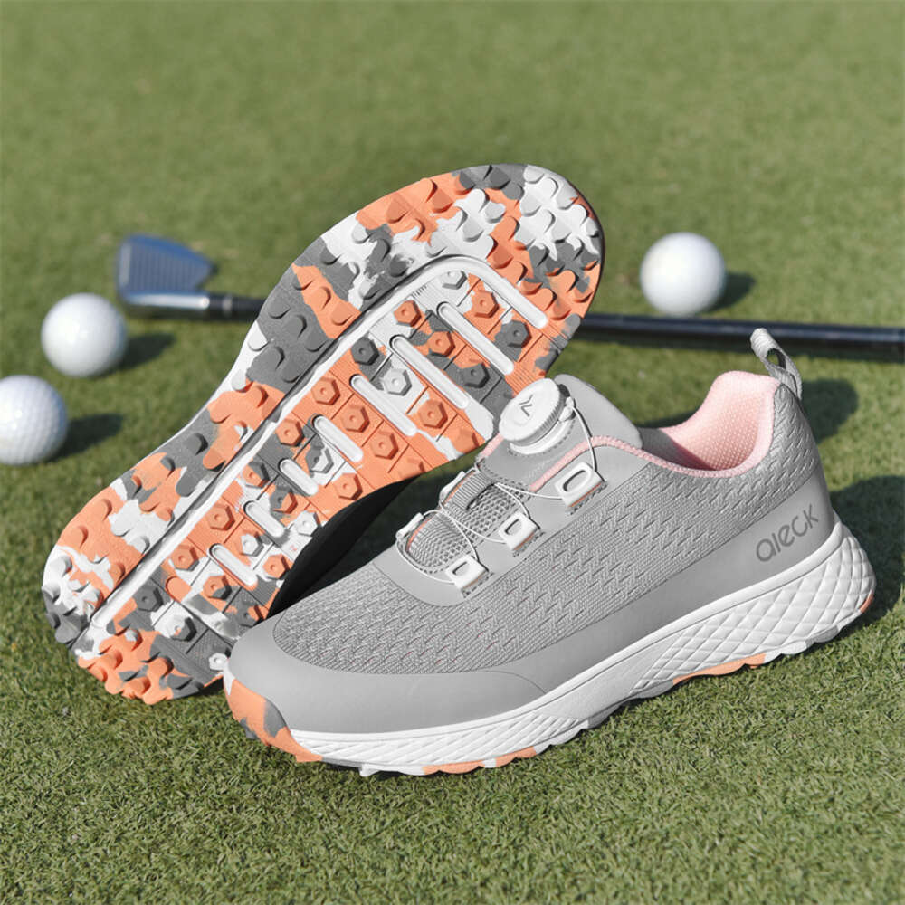 New Anti-Slip Wear-Resistant Breathable Mesh Surface Golf Shoes for Outdoor Training Walking Style
