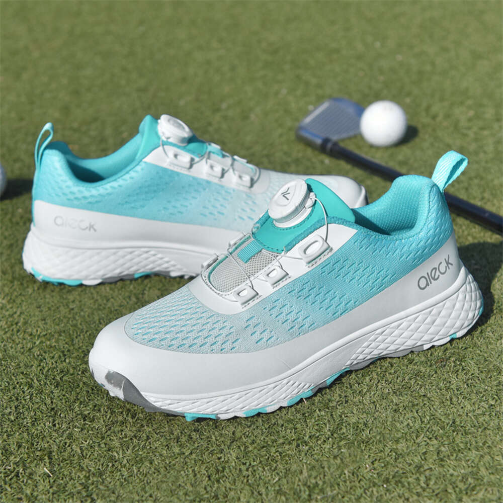 New Anti-Slip Wear-Resistant Breathable Mesh Surface Golf Shoes for Outdoor Training Walking Style