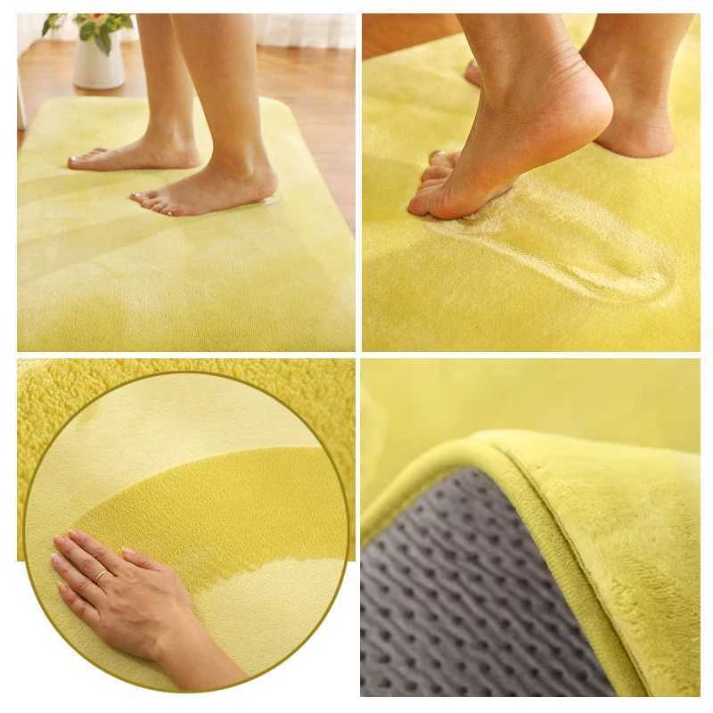 Carpets Foot Mat P-Polo Rug for Bedroom Useful Things for Home Hallway Sleeping Room Floor Carpet Washable Non-slip Kitchen Rug Bathmat J241128