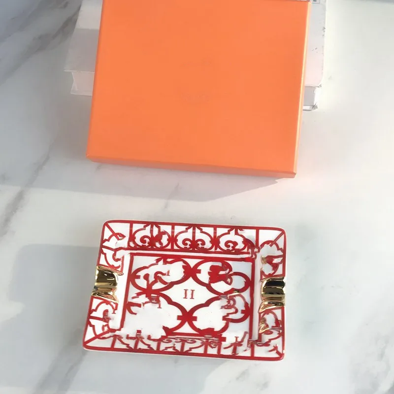 European Entry Lux Cigar Ashtray Large Ashtray Personalized Creative Home Living Room and Hotel-2