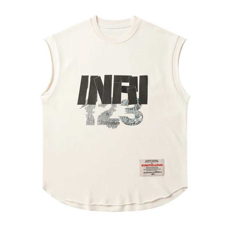 Men's T-Shirts Rr123 graphic vest T-shirt for mens Ropa Hombre top Playeras De Mujeres Koszulka mens clothing Camiseta Masculina new T-shirt J240