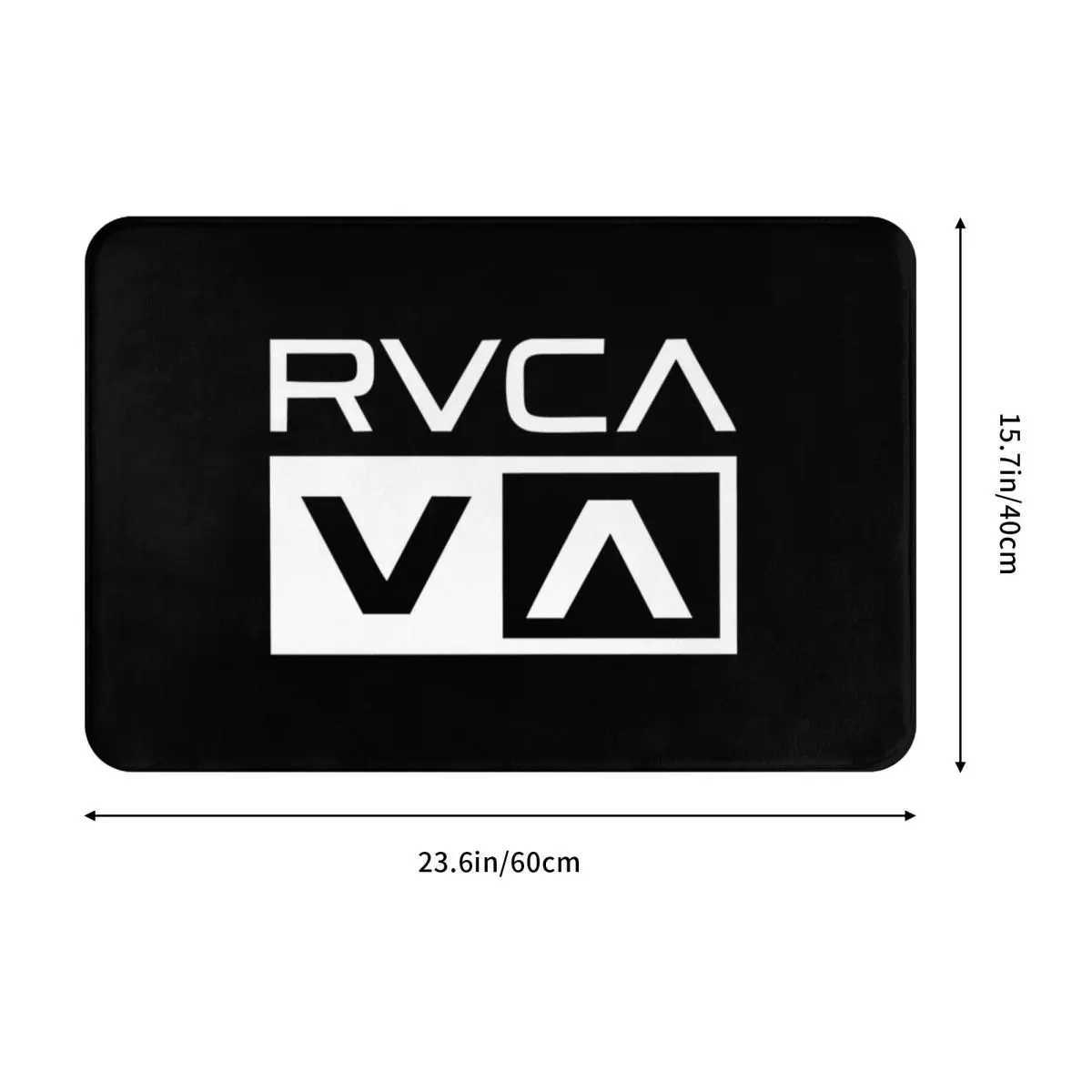 Carpets White Rvca Clothes Non-slip Doormat Floor Mat Sand Scraping Carpet Rug for Kitchen Entrance Home Balcony Footpad MatsL406