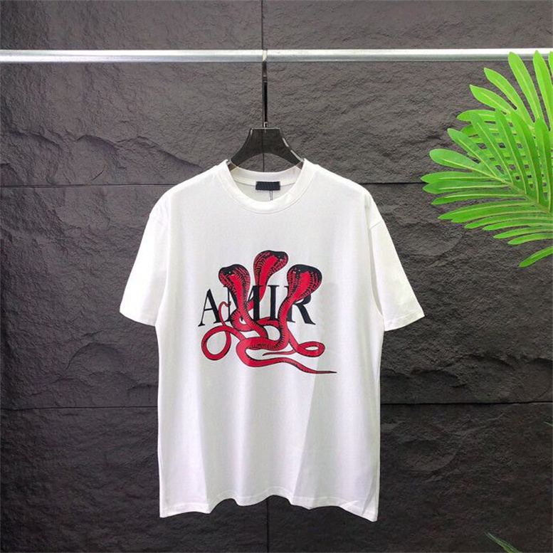 Designer Tshirt Summer New Men's and Women's Couple Short Sleeve Minimalist Versatile Printed T-shirt Black and White Y66F3Q