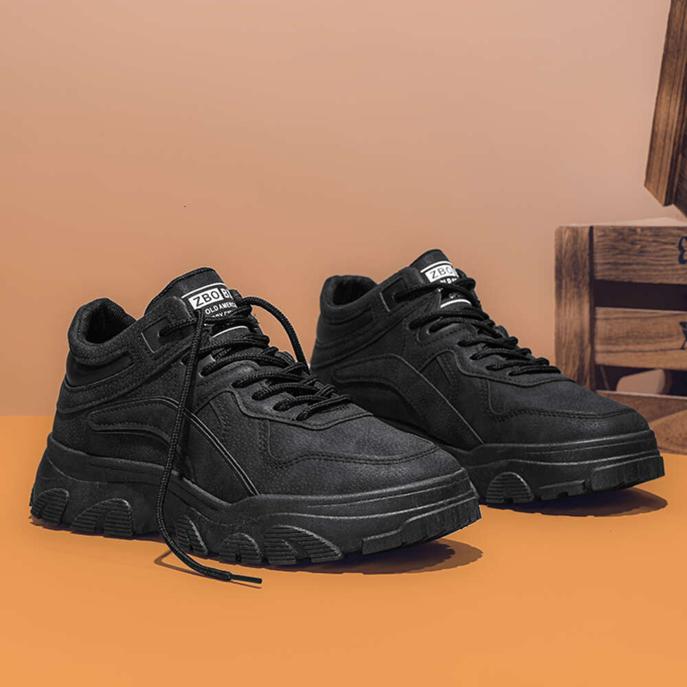 New Men's Outdoor Leisure Shoes Wear-Resistant Anti-Slip Hiking Boots for Sports Enthusiasts