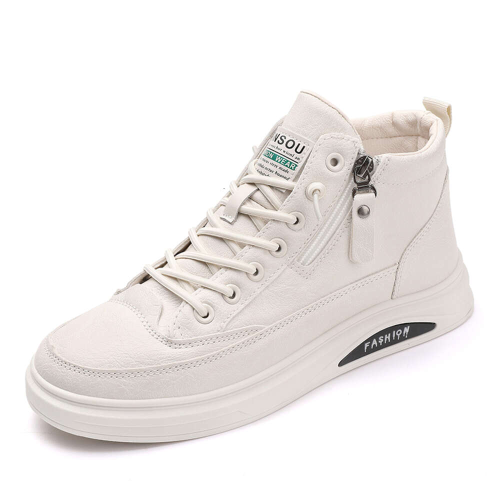 2024 Men's Outdoor Skateboarding Hot Selling Sliding Shoes with Ankle Zipper Casual Style