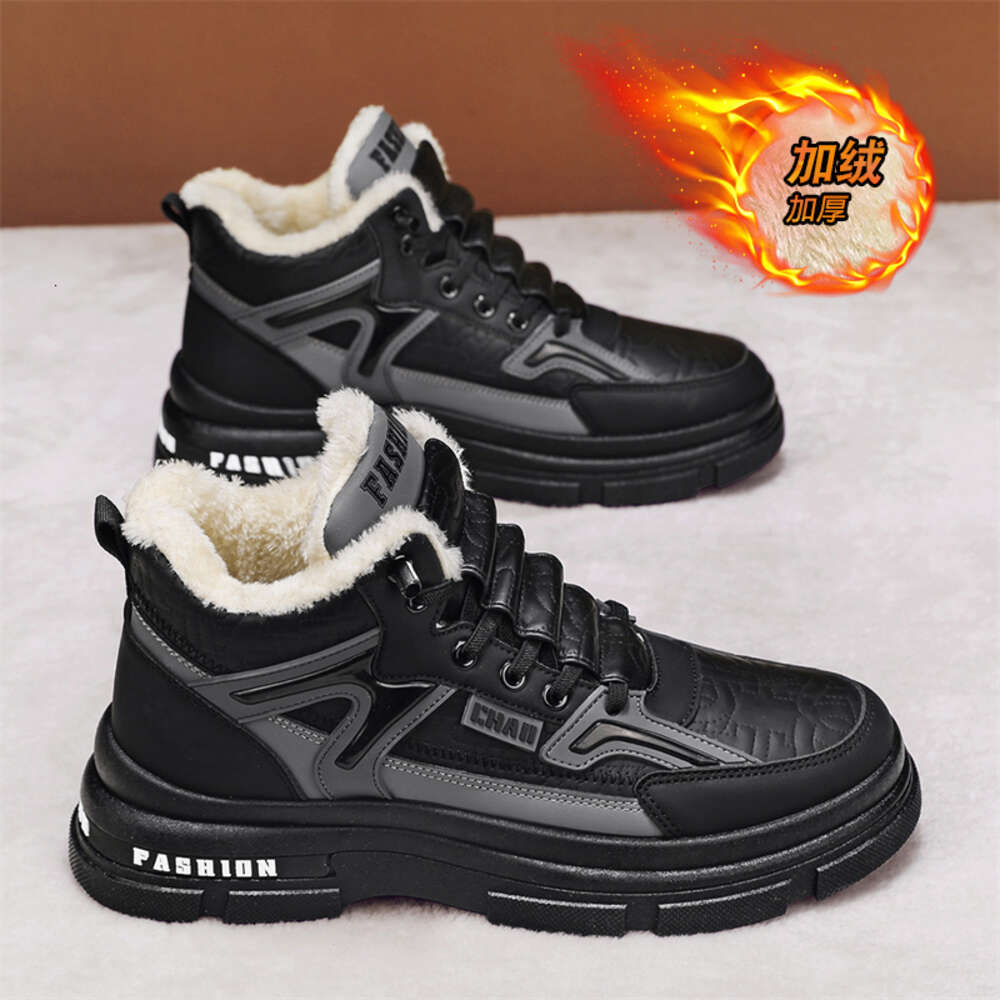 188 Special Offer Shop Autumn/Winter Mid Top Leather Martin Men's Boots