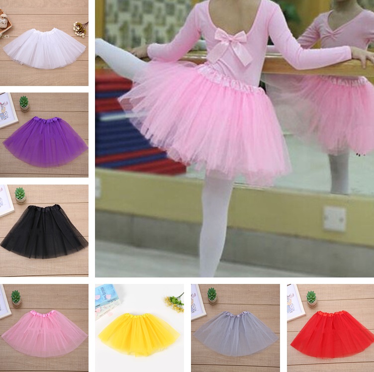 Home 18colors Top Quality candy color kids tutus skirt dance dresses soft tutu dress ballet skirt pettiskirt clothes LT1030