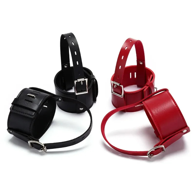 1 Pair High Heels Locking Belt Ankle Cuff High-Heeled Shoes Restraints Kit Shoes Accessories 240613