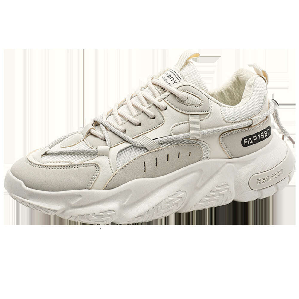 Fiess Walking Outdoor Comfortable Breathable Men's Casual Sports Chunky Shoes for Men