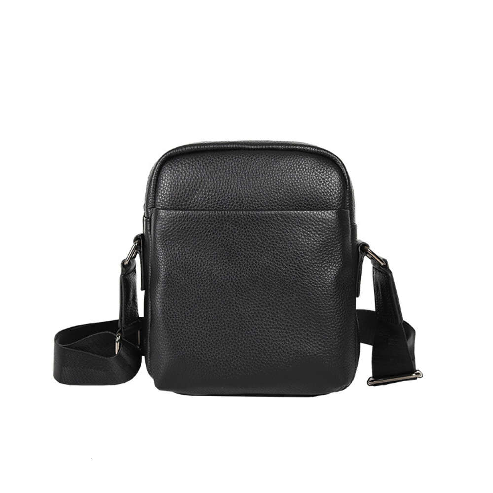 minimalist New and fashionable leather with large capacity men's shoulder bag, top layer cowhide crossbody bag H6.13#63 ddmythur