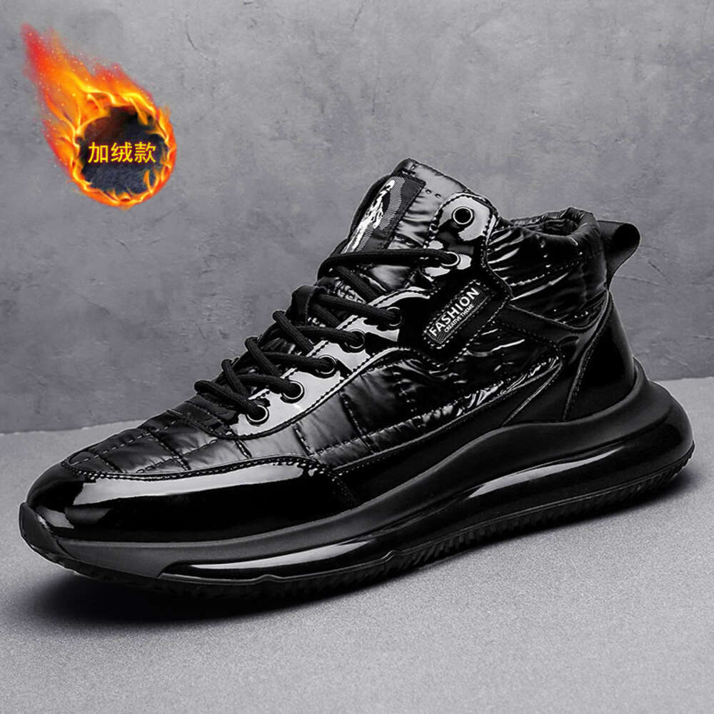 232 Special Offer Shop Autumn and Winter Leisure Sports Mid Top Men's Cotton Shoes