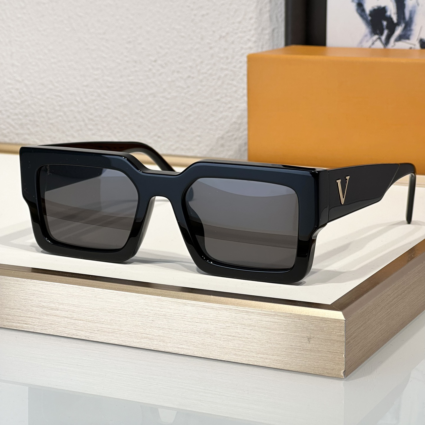 Sunglasses Men Women Designer Luxury Z2392 Popularity Fashion Summer High Street Outdoor Style Anti-Ultraviolet Retro Plate Acetate Square Frames Random Box