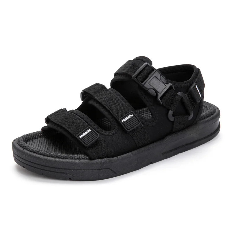 Mens Summer Single Shoes Beach Sandals Men Outdoor Slippers Wear-Resistant Non-Slip Sports Flat Sandals Sandalias Hombre 240612