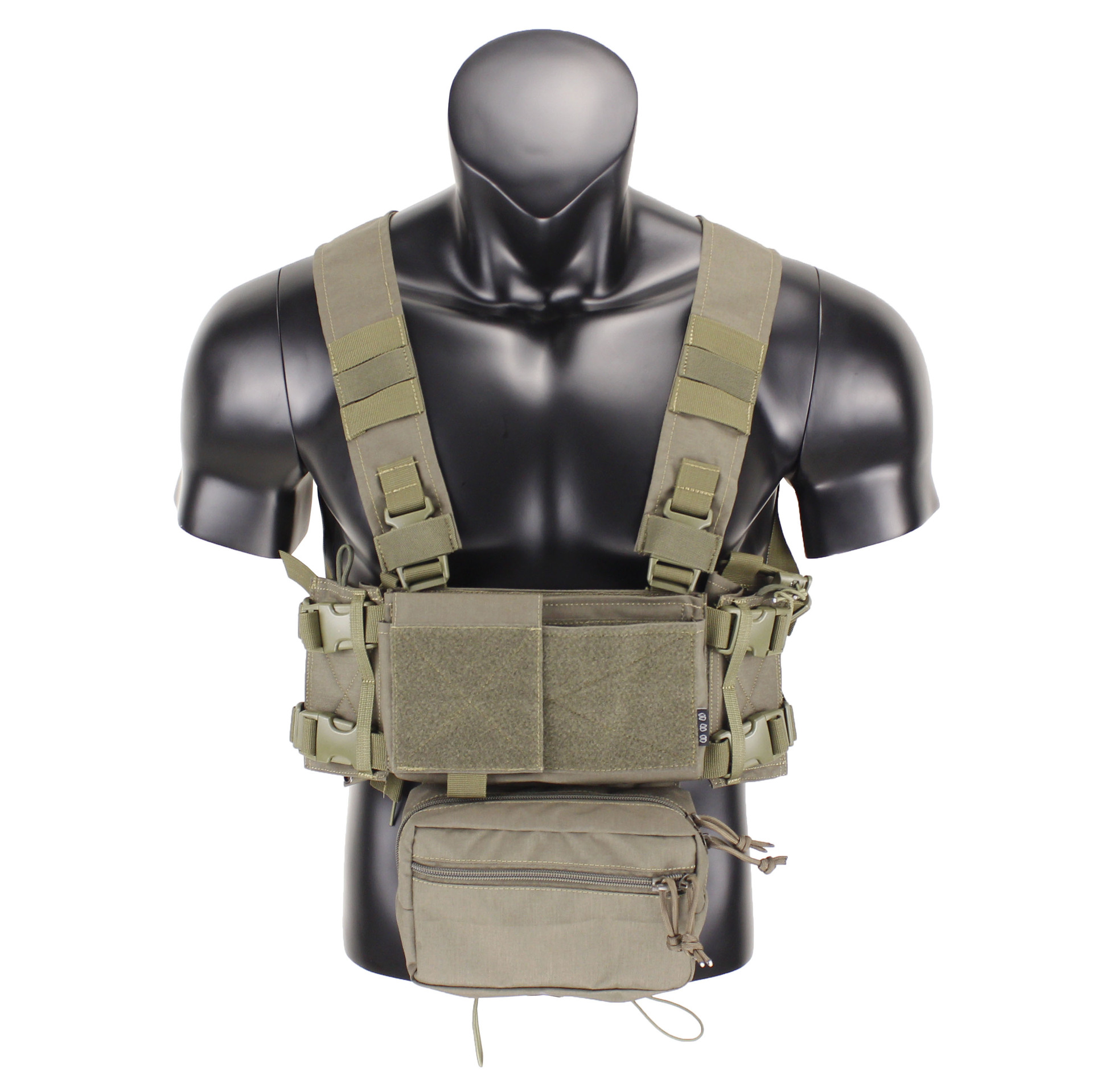 MK4 Micro Gear Chest Rig Bags for w/ 5.56 Mag Pouch Plate Carrier Chaleco Tactico Camouflage Close Combat Airsoft