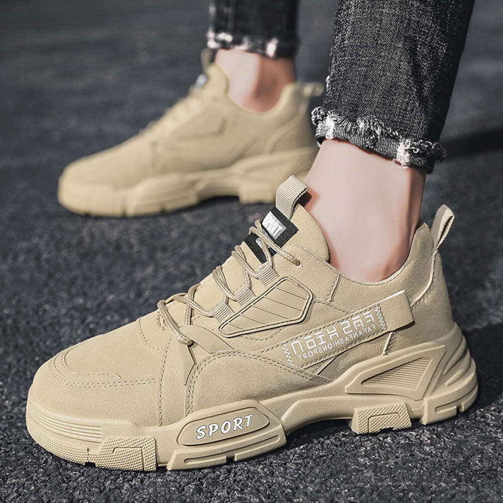 LIPIRA STAR Men's Casual Outdoor Walking Sneakers Soft Non-slip Mountaineering Boots Style