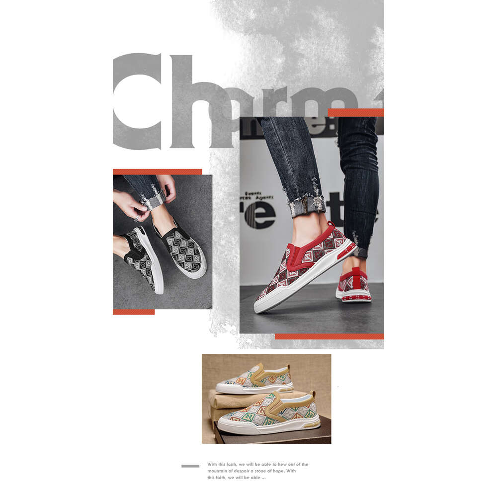 92 Four Seasons Fabric Casual Men's Shoes at Special Offer Store