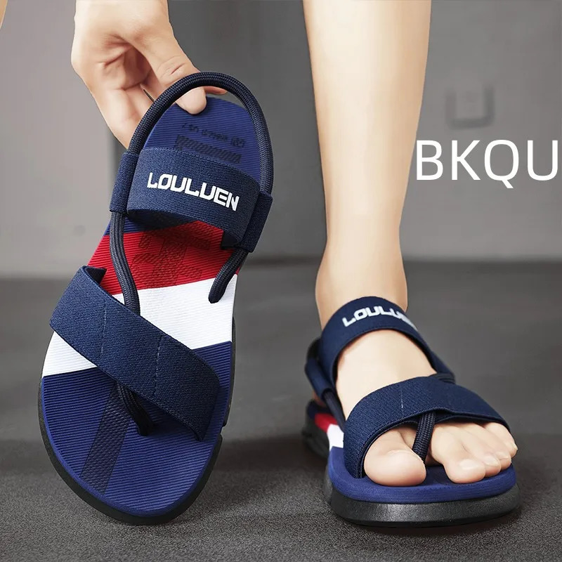 Men Summer Sandals Water Proof Fashion Breathable Casual Beach Non-slip Youth Trend Platform Wear-Resistant Outdoor Summer Main 240612