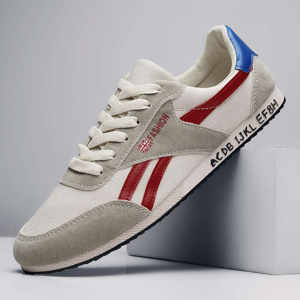 37 Four Seasons Canvas Low Top Men's Board Forrest Gump Shoes, Special Offer Store