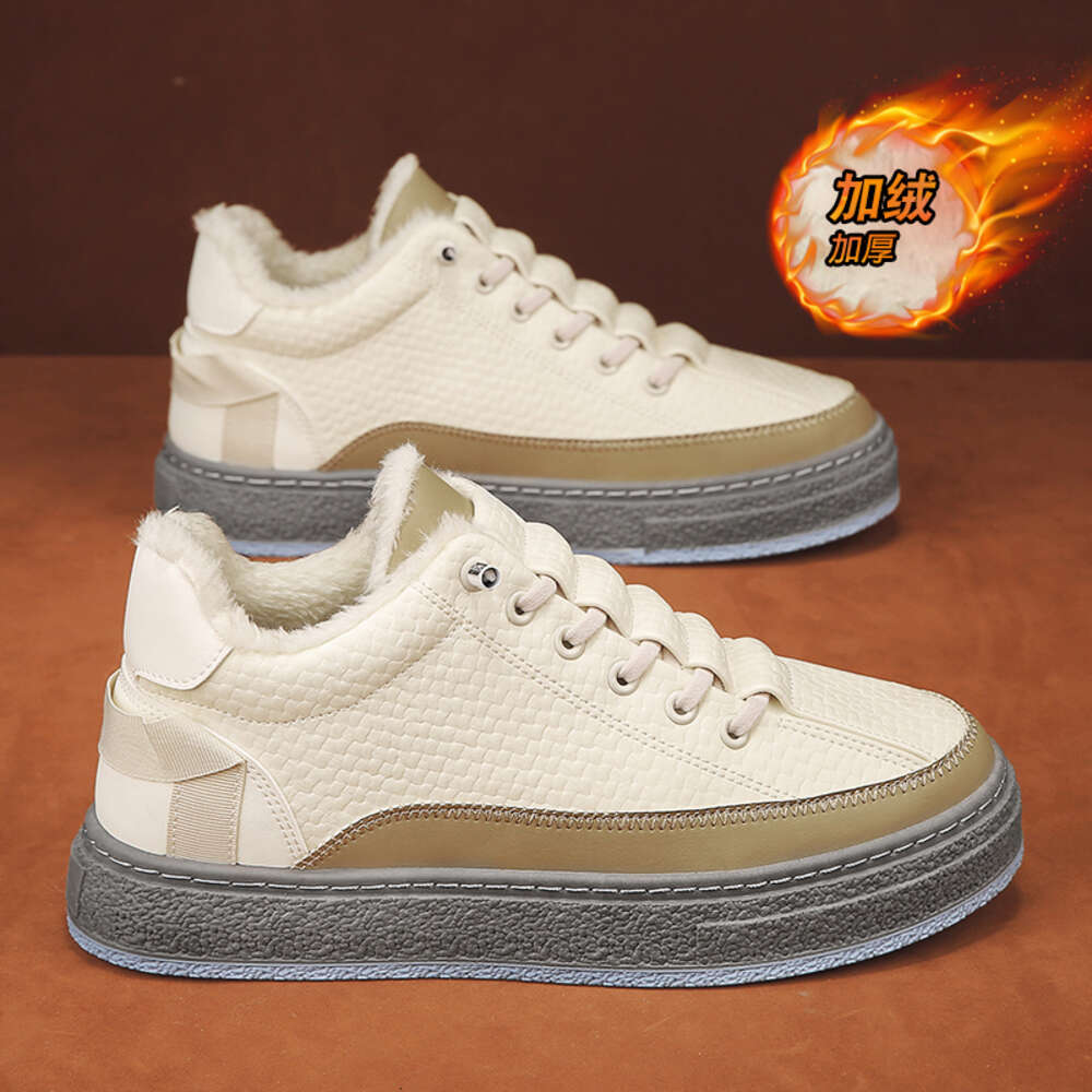 192 Special price store autumn and winter low cut leather men's cotton shoes