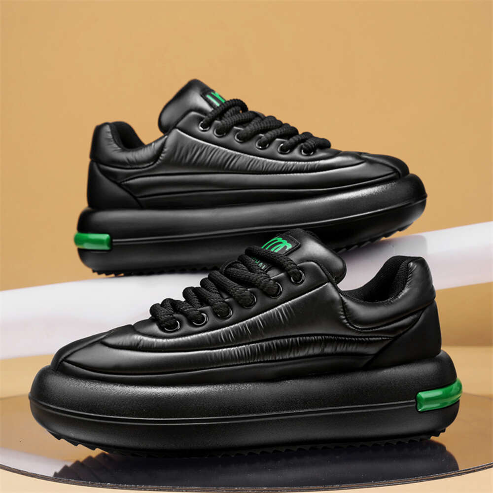 28 Special price store autumn and winter down leather men's shoes