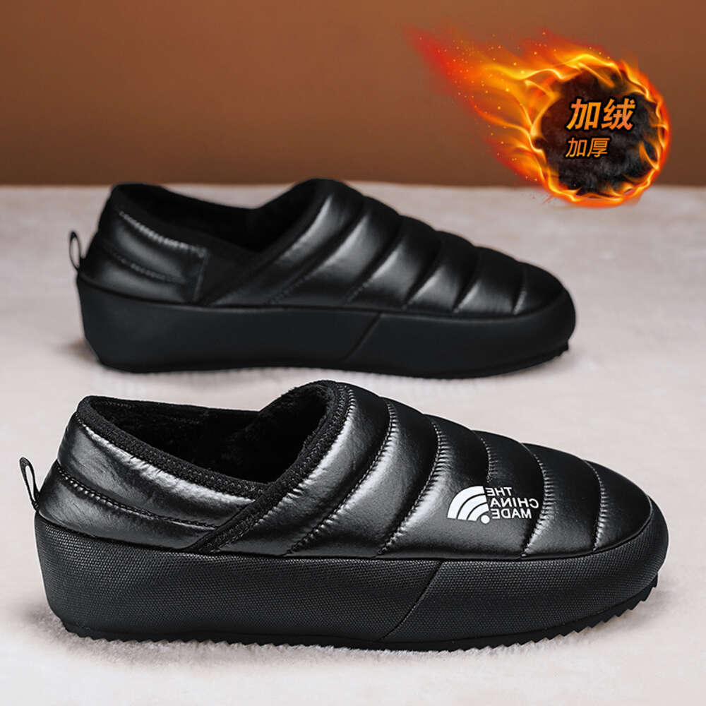 211 Special Offer Shop Autumn and Winter Down Leather Men's Cotton Shoes