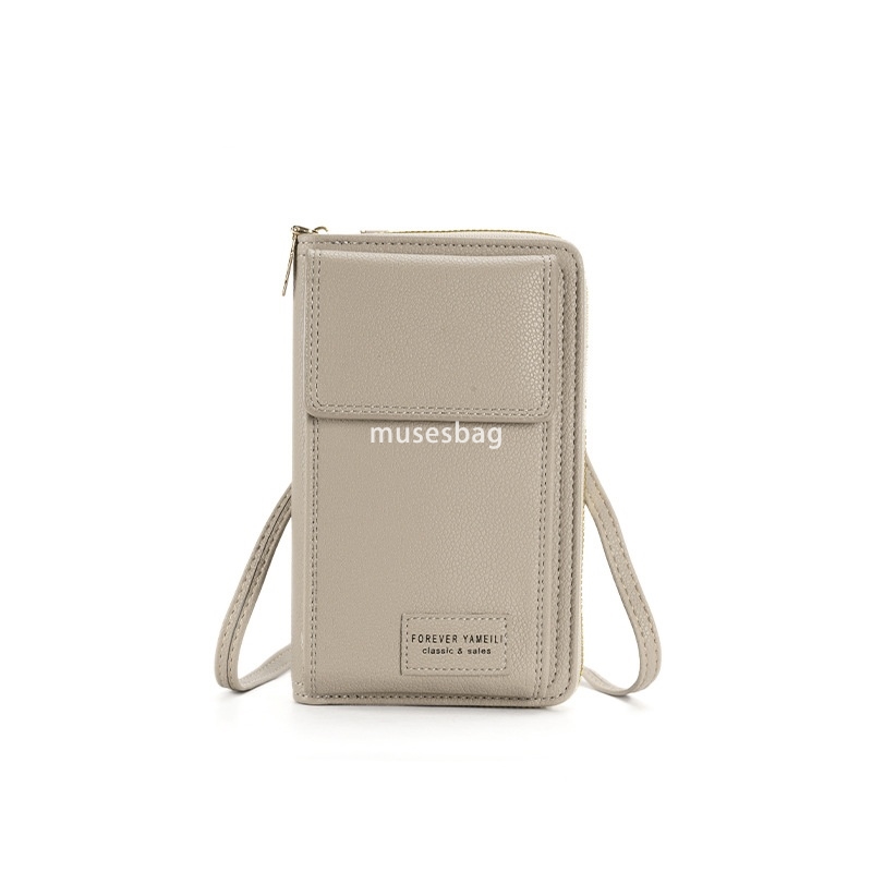 Designer Women High Quality Fashionable New Practical Mobile Wallet Classic Retro Multi functional Shoulder Bag PU Leather Crossbody Bag