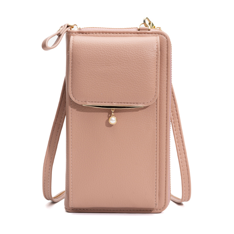 Fashion Women's Mobile Phone Bags Small Crossbody Shoulder Wallet PU Leather Card Holder Ladies Purse Wholesale Messenger Bags