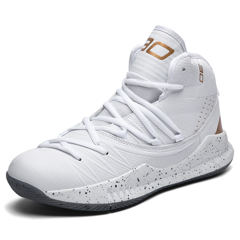 Breathable Anti-Slip Basketball Shoes for Men: Odor-Resistant and Wear-Resistant dh910320090